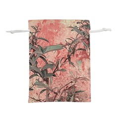 Botanic Grunge Motif Artwork Lightweight Drawstring Pouch (s) by dflcprintsclothing