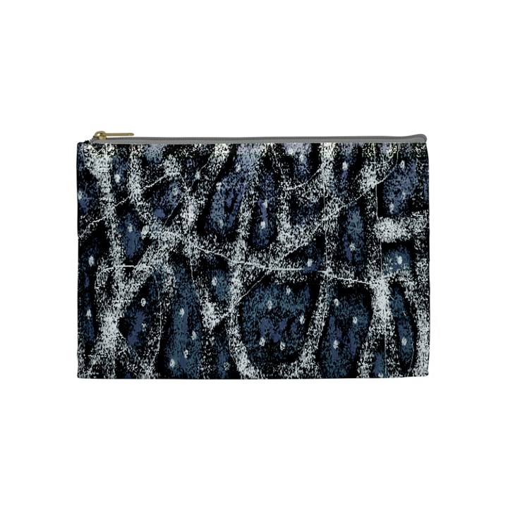 Glithc Grunge Abstract Print Cosmetic Bag (Medium)