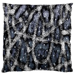 Glithc Grunge Abstract Print Standard Flano Cushion Case (one Side) by dflcprintsclothing