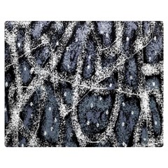 Glithc Grunge Abstract Print Double Sided Flano Blanket (medium)  by dflcprintsclothing