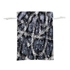 Glithc Grunge Abstract Print Lightweight Drawstring Pouch (m)