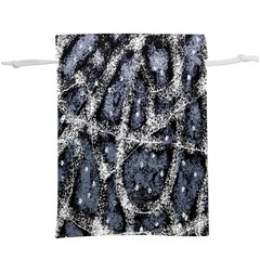 Glithc Grunge Abstract Print  Lightweight Drawstring Pouch (xl) by dflcprintsclothing