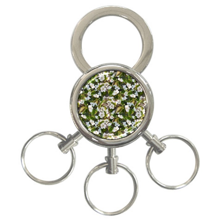 Blooming Garden 3-Ring Key Chain