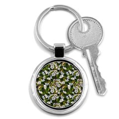 Blooming Garden Key Chain (round) by SychEva