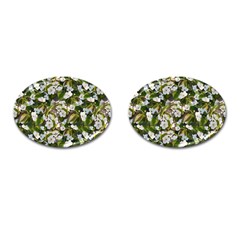 Blooming Garden Cufflinks (oval) by SychEva