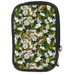 Blooming Garden Compact Camera Leather Case by SychEva