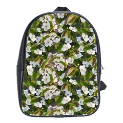 Blooming Garden School Bag (large) by SychEva