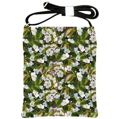 Blooming Garden Shoulder Sling Bag by SychEva