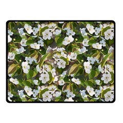 Blooming Garden Fleece Blanket (small) by SychEva