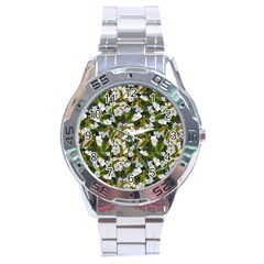 Blooming Garden Stainless Steel Analogue Watch by SychEva