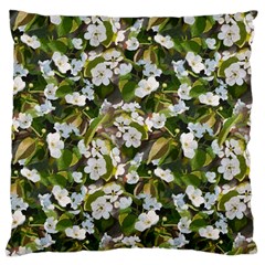 Blooming Garden Large Cushion Case (one Side) by SychEva