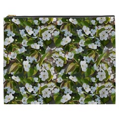 Blooming Garden Cosmetic Bag (xxxl) by SychEva