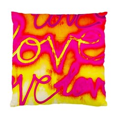 Pop Art Love Graffiti Standard Cushion Case (one Side) by essentialimage365