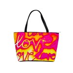 Pop Art Love Graffiti Classic Shoulder Handbag Front