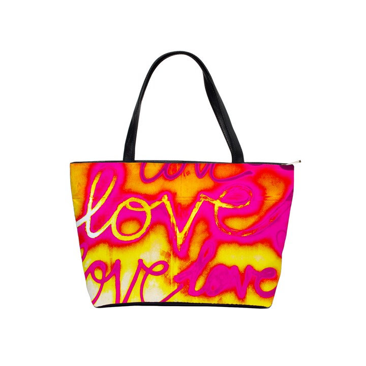 Pop Art Love Graffiti Classic Shoulder Handbag