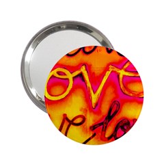  Graffiti Love 2 25  Handbag Mirrors by essentialimage365