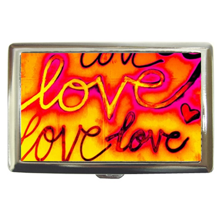  Graffiti Love Cigarette Money Case