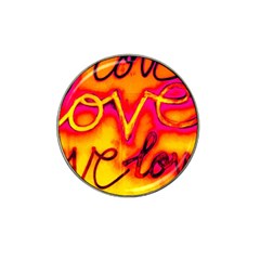  Graffiti Love Hat Clip Ball Marker (10 Pack) by essentialimage365