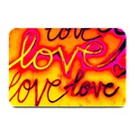  Graffiti Love Plate Mats 18 x12  Plate Mat