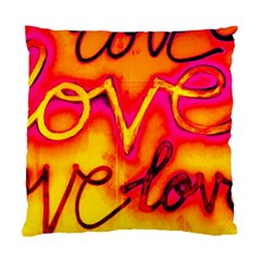  Graffiti Love Standard Cushion Case (two Sides) by essentialimage365