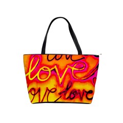  Graffiti Love Classic Shoulder Handbag by essentialimage365