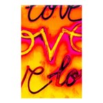  Graffiti Love Shower Curtain 48  x 72  (Small)  Curtain(48  X 72 ) - 42.18 x64.8  Curtain(48  X 72 )