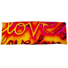  Graffiti Love Body Pillow Case Dakimakura (two Sides) by essentialimage365