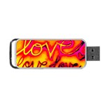  Graffiti Love Portable USB Flash (Two Sides) Back