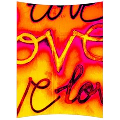  Graffiti Love Back Support Cushion by essentialimage365