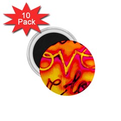  Graffiti Love 1 75  Magnets (10 Pack)  by essentialimage365