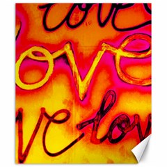  Graffiti Love Canvas 20  X 24  by essentialimage365