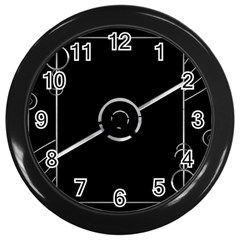 Derivation And Variation 3 Wall Clock (black)