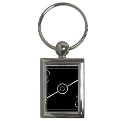 Derivation And Variation 3 Key Chain (rectangle) by dflcprintsclothing