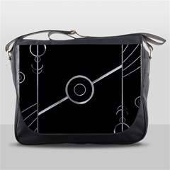 Derivation And Variation 3 Messenger Bag by dflcprintsclothing