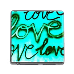  Graffiti Love Memory Card Reader (square 5 Slot) by essentialimage365