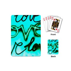  Graffiti Love Playing Cards Single Design (mini) by essentialimage365