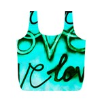  Graffiti Love Full Print Recycle Bag (M) Front