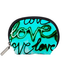  Graffiti Love Accessory Pouch (small) by essentialimage365