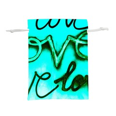  Graffiti Love Lightweight Drawstring Pouch (l) by essentialimage365