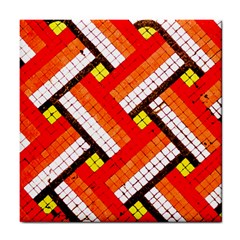 Pop Art Mosaic Tile Coaster by essentialimage365