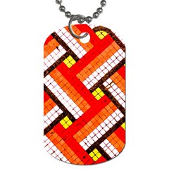 Pop Art Mosaic Dog Tag (two Sides) by essentialimage365