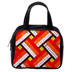 Pop Art Mosaic Classic Handbag (one Side) by essentialimage365