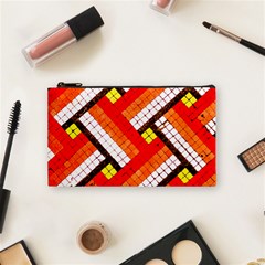 Pop Art Mosaic Cosmetic Bag (small) by essentialimage365