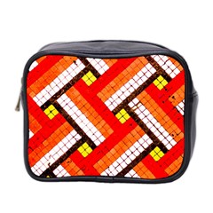 Pop Art Mosaic Mini Toiletries Bag (two Sides) by essentialimage365