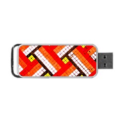 Pop Art Mosaic Portable Usb Flash (one Side) by essentialimage365