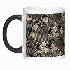 Browns Geometric Abstract Design Morph Mugs by dflcprintsclothing