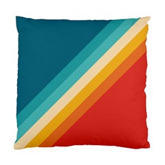 Classic Retro Stripes Standard Cushion Case (one Side)