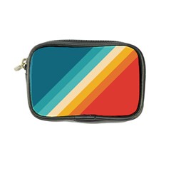 Classic Retro Stripes Coin Purse by AlphaOmega