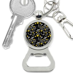 Folk Flowers Art Pattern Floral Abstract Surface Design  Seamless Pattern Bottle Opener Key Chain by Eskimos