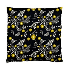 Folk Flowers Art Pattern Floral Abstract Surface Design  Seamless Pattern Standard Cushion Case (two Sides) by Eskimos